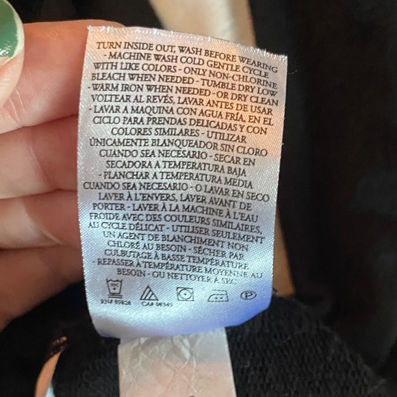 Jessica Simpson Black embroidered sweatshirt - Picture 7 of 9